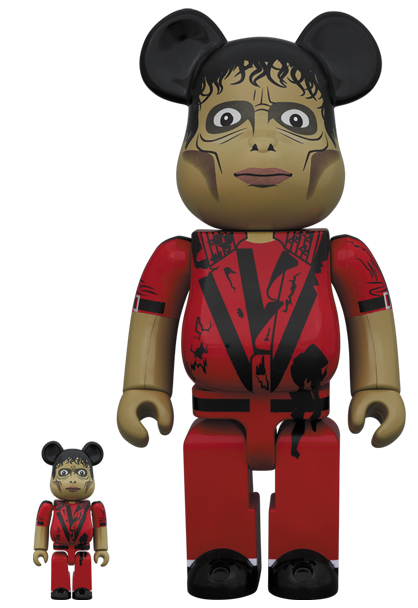 MEDICOM TOY - BE@RBRICK Michael Jackson Zombie 100％ & 400％