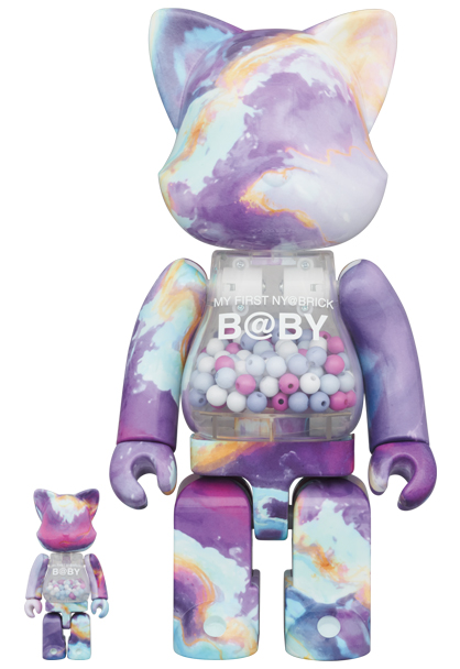 MY FIRST BE@BRICK MARBLE Ver 100％＋400％ My First BE@RBRICK B@BY