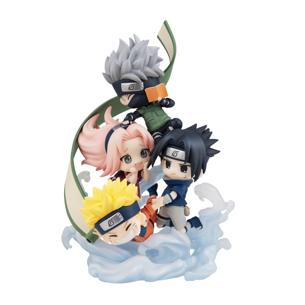 NARUTO-ナルト- 疾風伝 第七班集合！｜商品情報｜メガホビ MEGA HOBBY