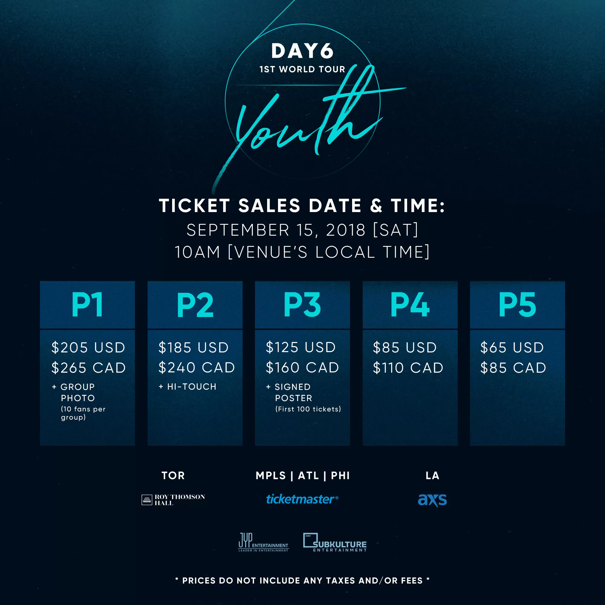 DAY6 To Embark On First World Tour 'Youth