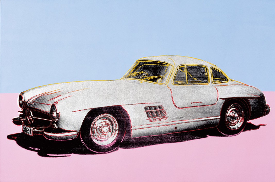 Mercedes-Benz 300 SL Coupé (1954), Andy Warhol 1986 - Mercedes