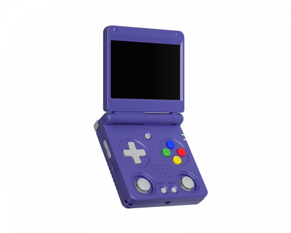 Anbernic RG34XXSP (64gb) - Indigo Blue - MaxGaming.com