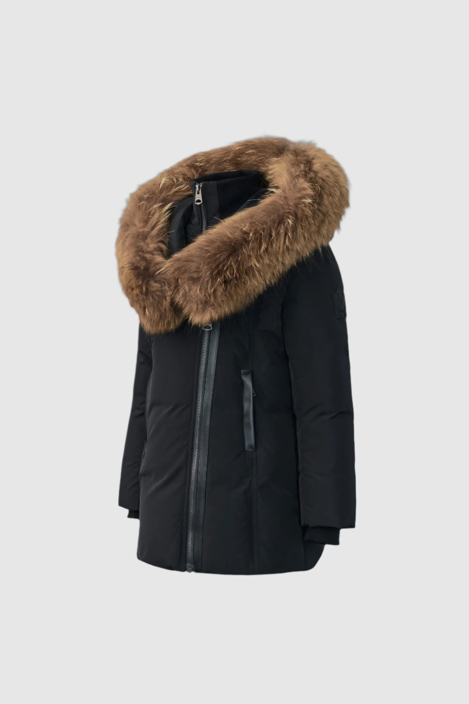 Leelee, Down coat with removable natural fur Signature Mackage