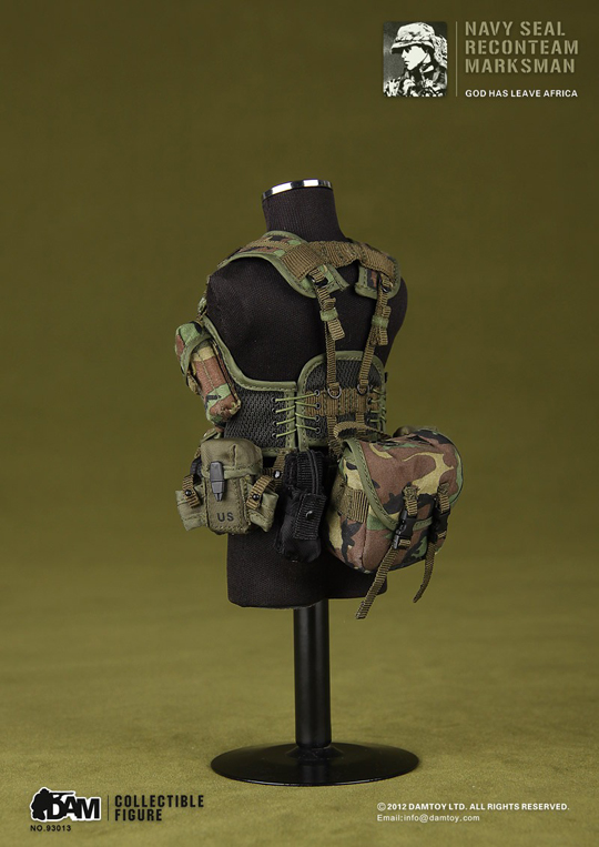 NAVY SEAL RECONTEAM - MARKSMAN Dam Toys - Machinegun