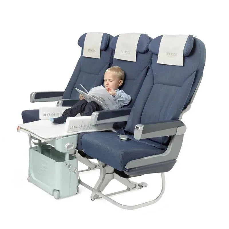 Stokke - Jetkids Bedbox 2.0 Ride-on Suitcase, Green Aurora | MacroBaby