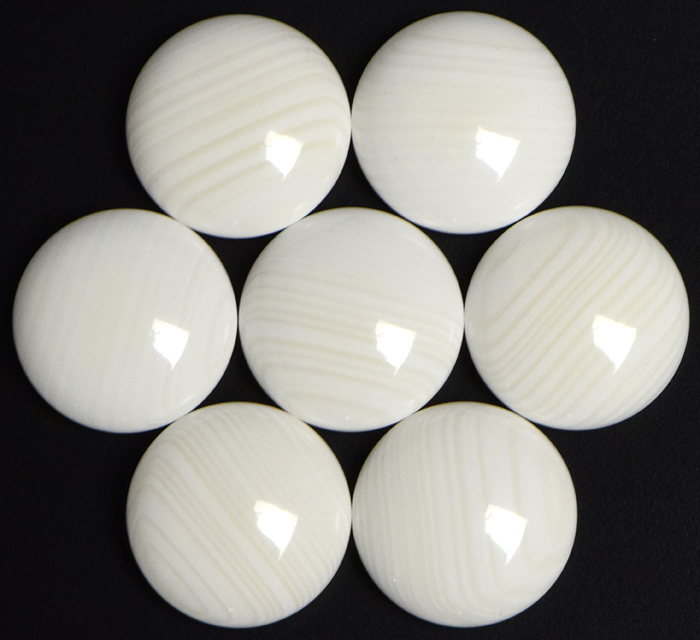 黒木碁石店 本蛤碁石 厳選華印 40号 | 前川榧碁盤店