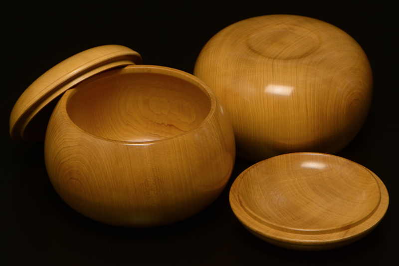 特製本榧碁笥（40号） | 前川榧碁盤店