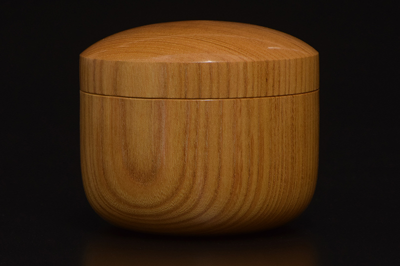 ケヤキ駒入れ | 前川榧碁盤店