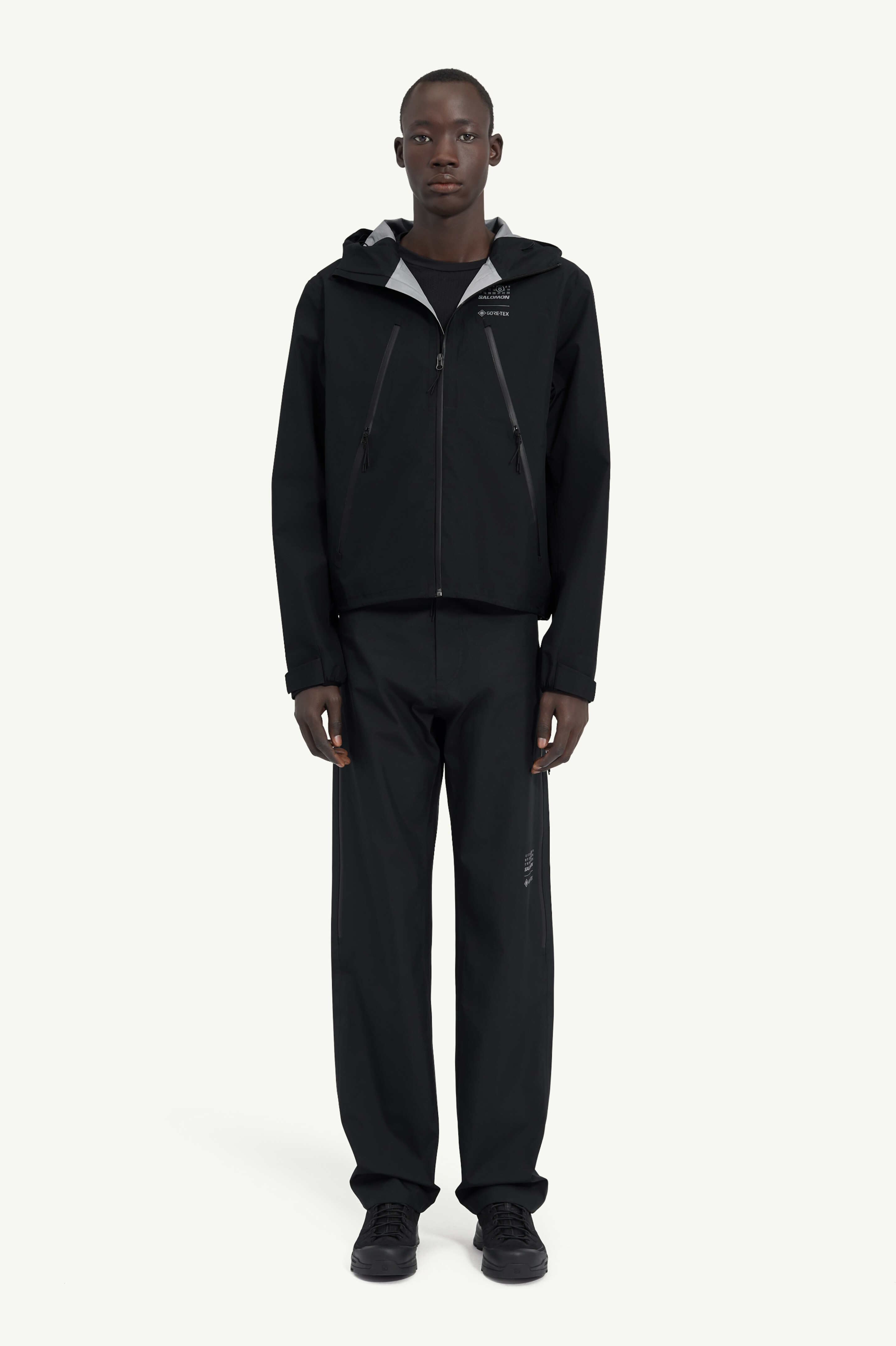 Black Gore-Tex Windbreaker MM6 x Salomon | MM6