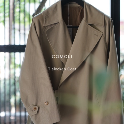 COMOLI “Tielocken Coat” – メイクス オンラインストア