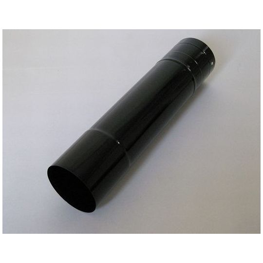 ホーロー煙突ブラック 半直管 457mm 商品詳細│薪ストーブの新保