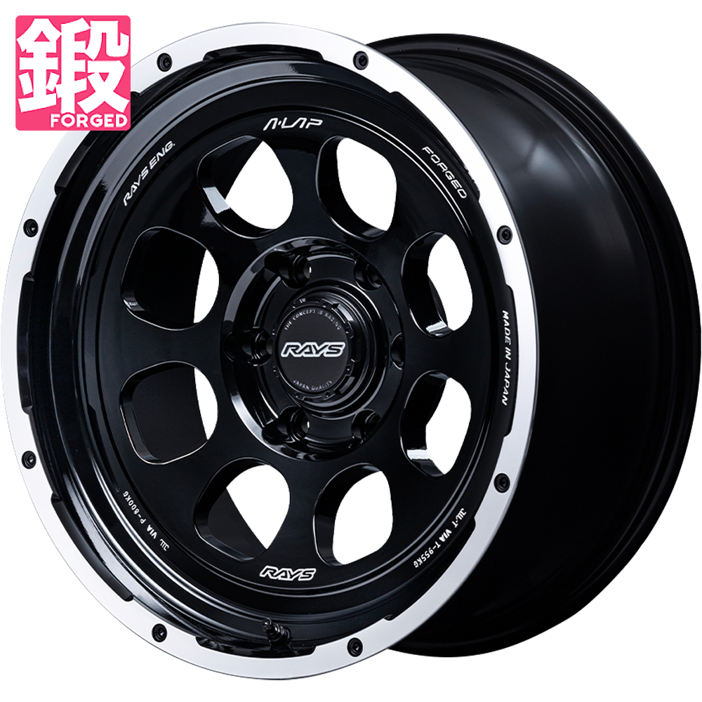 レイズ A・LAP(エーラップ) A・LAP-08X 18インチ - ランドクルーザー