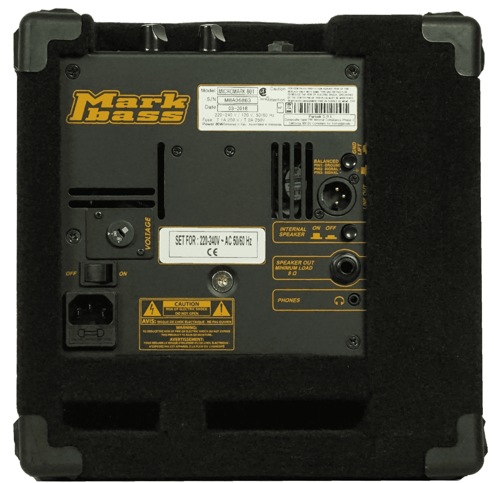 Micromark 801 – Markbass