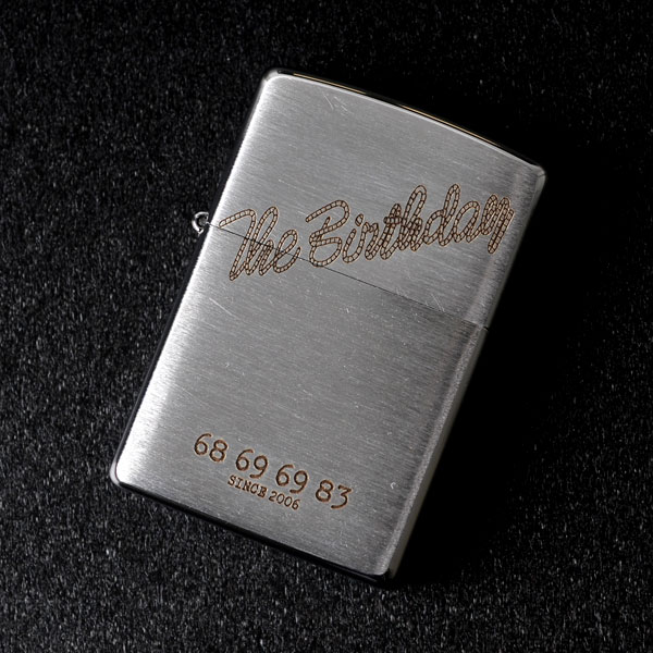 Zippo Japan | The Birthday 縄ロゴ クローム シリアルナンバー入り