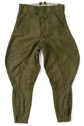 WWII ドイツ国防軍(WH)熱帯地仕様、乗馬ズボン/実物・極上