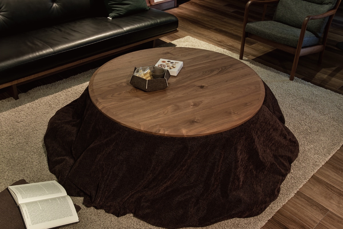 ORANGE KOTATSU ROUND TABLE(φ110×H400cm)の通販 / マスターウォール