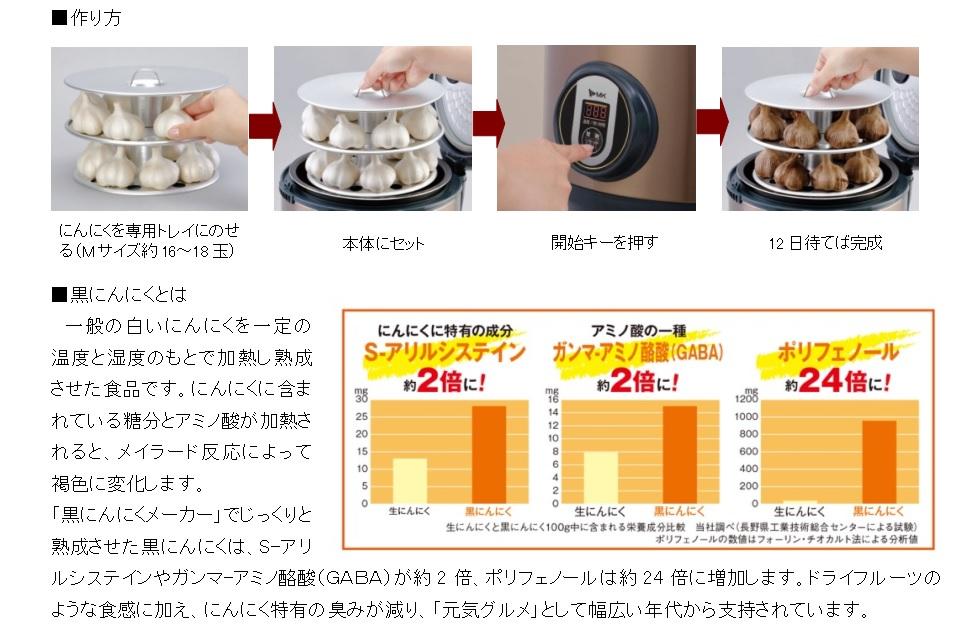 黒にんにくメーカー ? MKeLIFE（エムケー精工）