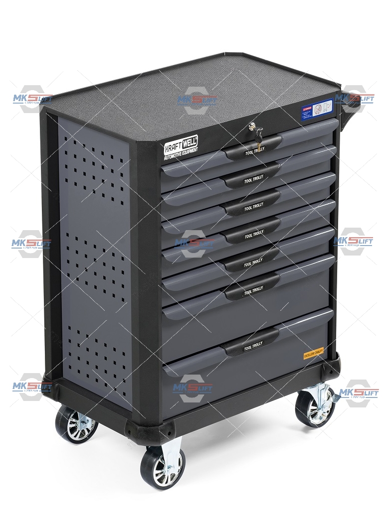 Тележка профессиональная с 7 ящиками+инструмент 277 предметов