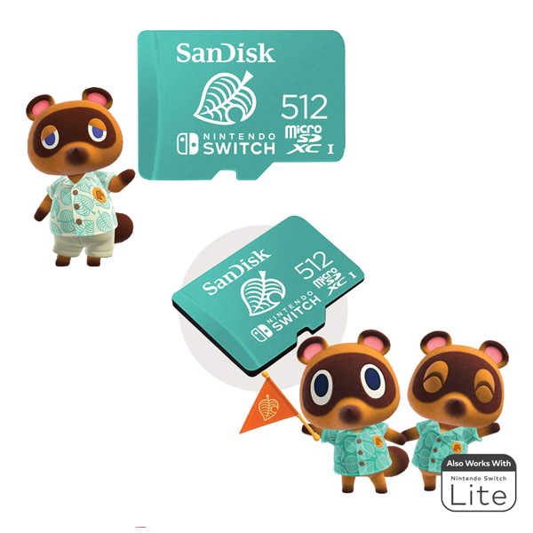 SanDisk(サンディスク) ／ 512GB Animal Crossing どうぶつの森 葉っぱ