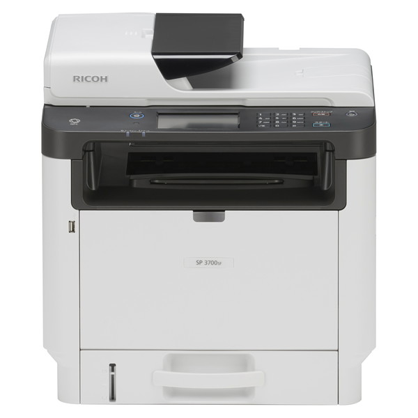 RICOH SP 3700SF A4モノクロレーザープリンター複合機 | リサイクル