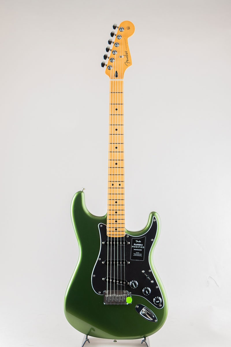 Player II Modified Stratocaster/Harvest Green Metallic/Maple
