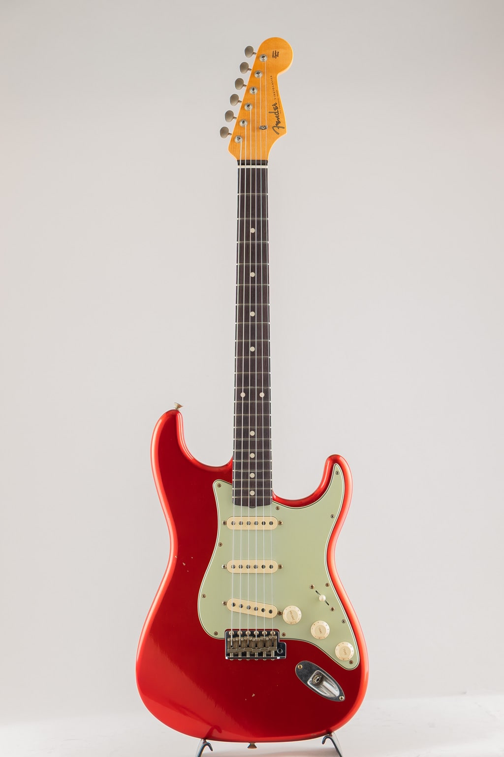 1960 Stratocaster Journeyman Relic/Candy Apple Red: エレキギター