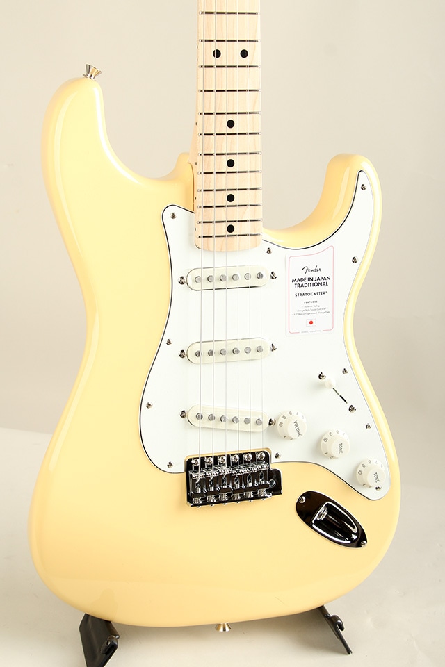 Made in Japan Traditional 70s Stratocaster MN Vintage White【S/N