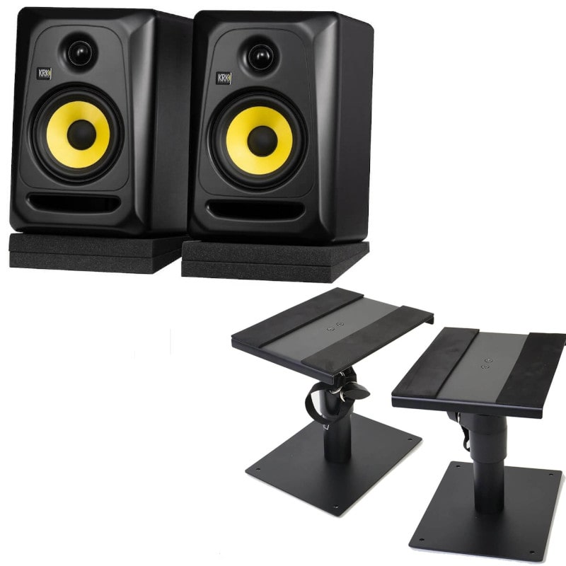 ニアフィールド・モニタースピーカー KRK CLASSIC 5 (pair) + MOS-35