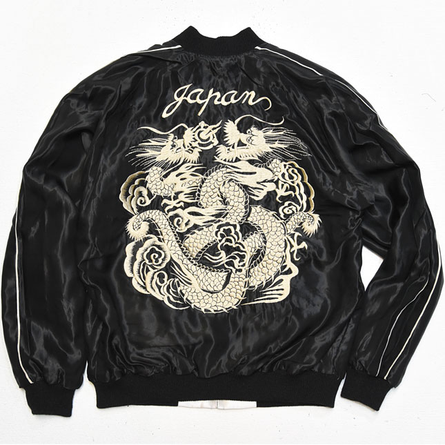 テーラー東洋スカジャン【BLACK EAGLE×TANGLED DRAGONS】リバーシブル