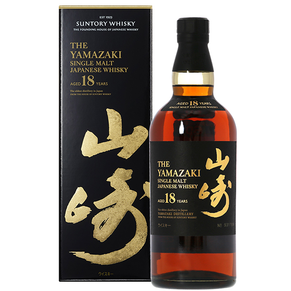 山崎 18年 ウイスキー サントリー 箱付 700mlの通信販売