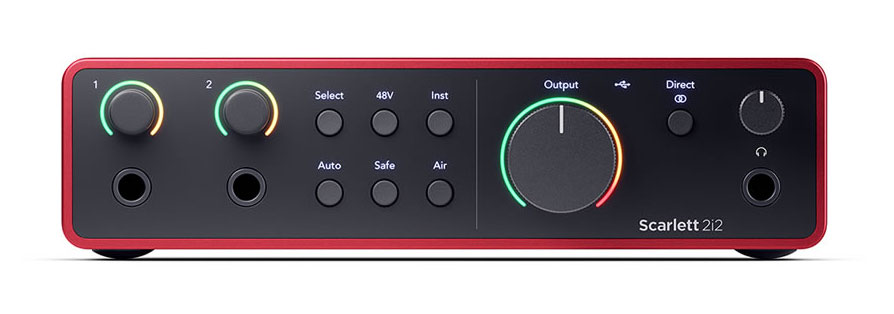 Focusriteが「Scarlett 4th Gen」を発表！オーディオインターフェイス