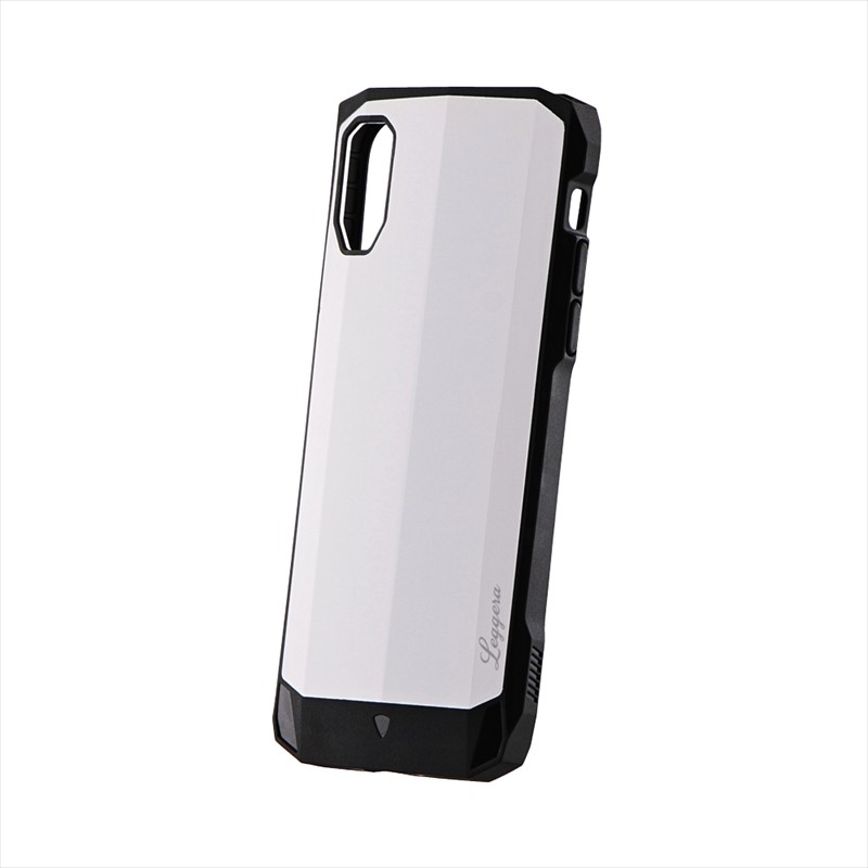 iPhone XS/iPhone X 耐衝撃ハイブリッドケース「LEGGERA」 ソリッド