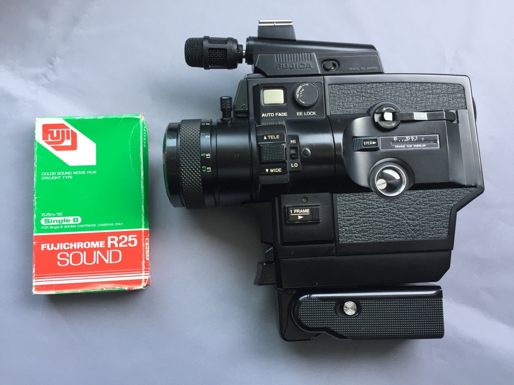 8ミリフィルム専用現像機で30年前のシングル-8フィルムを現像してみた