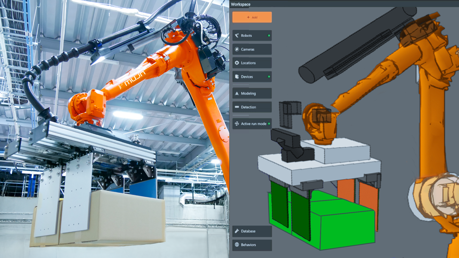 □MujinOSプロダクト 第一弾□最大1,400ケース/毎時を実現する次世代
