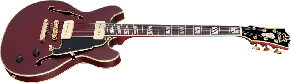 D'Angelico DC Miniシリーズ セミアコギターDeluxe Mini DC P-90 Satin