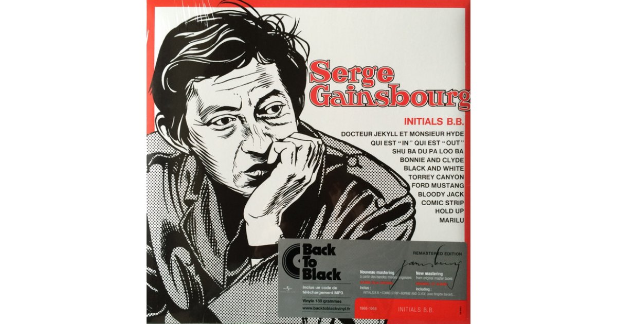 Initials B.B., Serge Gainsbourg – LP – Music Mania Records – Ghent