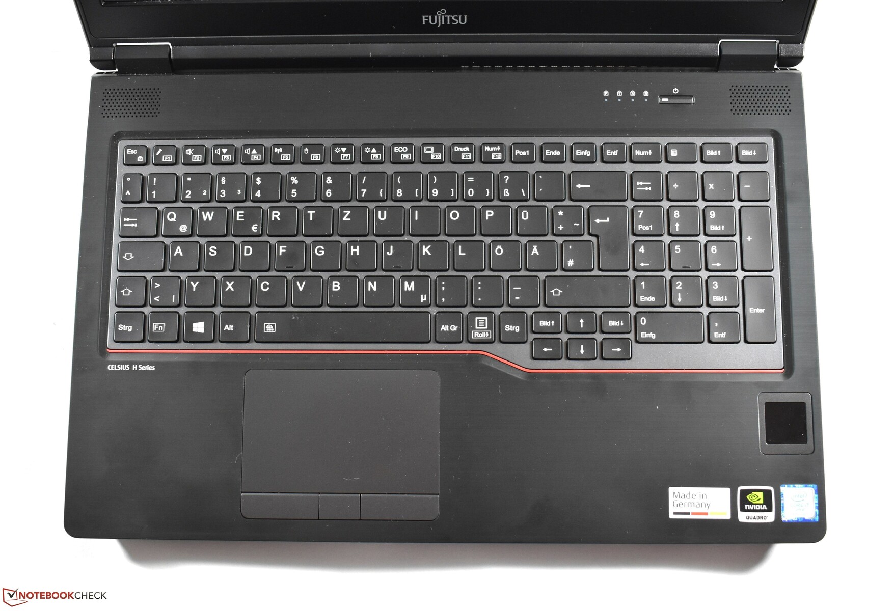 Fujitsu Celsius H780 (i7-8850H, P2000, FHD) Workstation Review