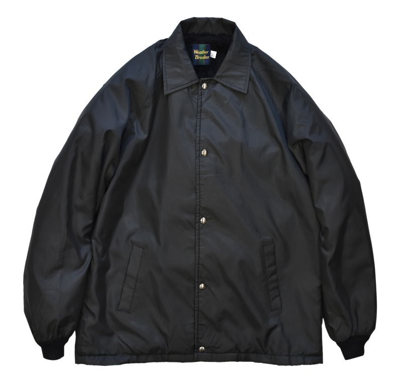 90's【USA製】ビンテージ【Weather Breaker】【黒】【裏ボア】【コーチ