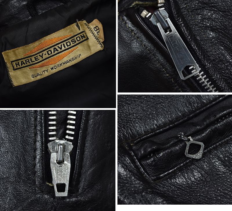 60's【ビンテージ】【HARLEY DAVIDSON】ハーレーダビッドソン【黒