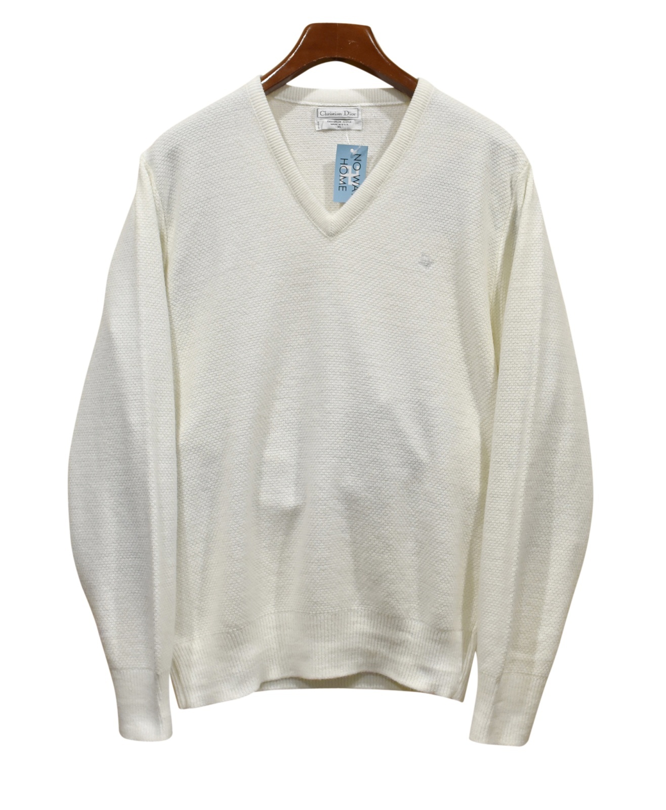 USA製【Christian Dior】クリスチャンディオール【Vネック】【アクリル