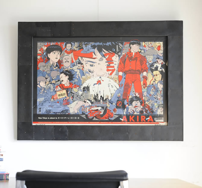 アキラ 大友克洋 キースヘリング 現代アート ポスター アキラ 大友克洋