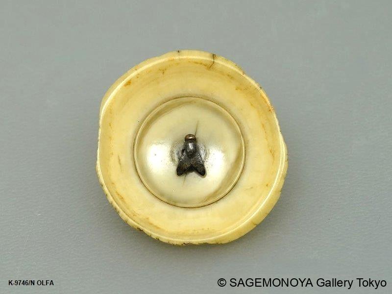 Manju,Ryusa,Kagamibuta Netsuke｜SAGEMONOYA
