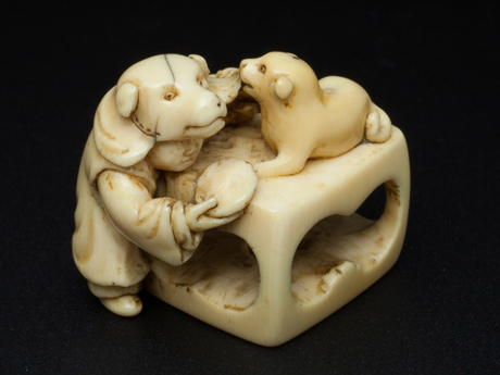 ニュースレター Vol.8「戌・犬・いぬ」－根付専門店「提物屋」SAGEMONOYA