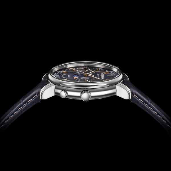 ZEPPELIN MARINE LZ 14 マリーネ 8635-3 クォーツ メンズ(ネイビー