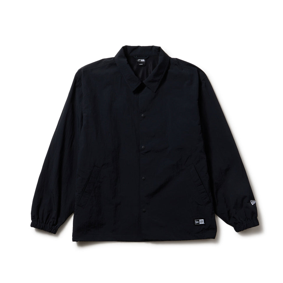 ナイロン コーチジャケット ブラック | ニューエラオンラインストア