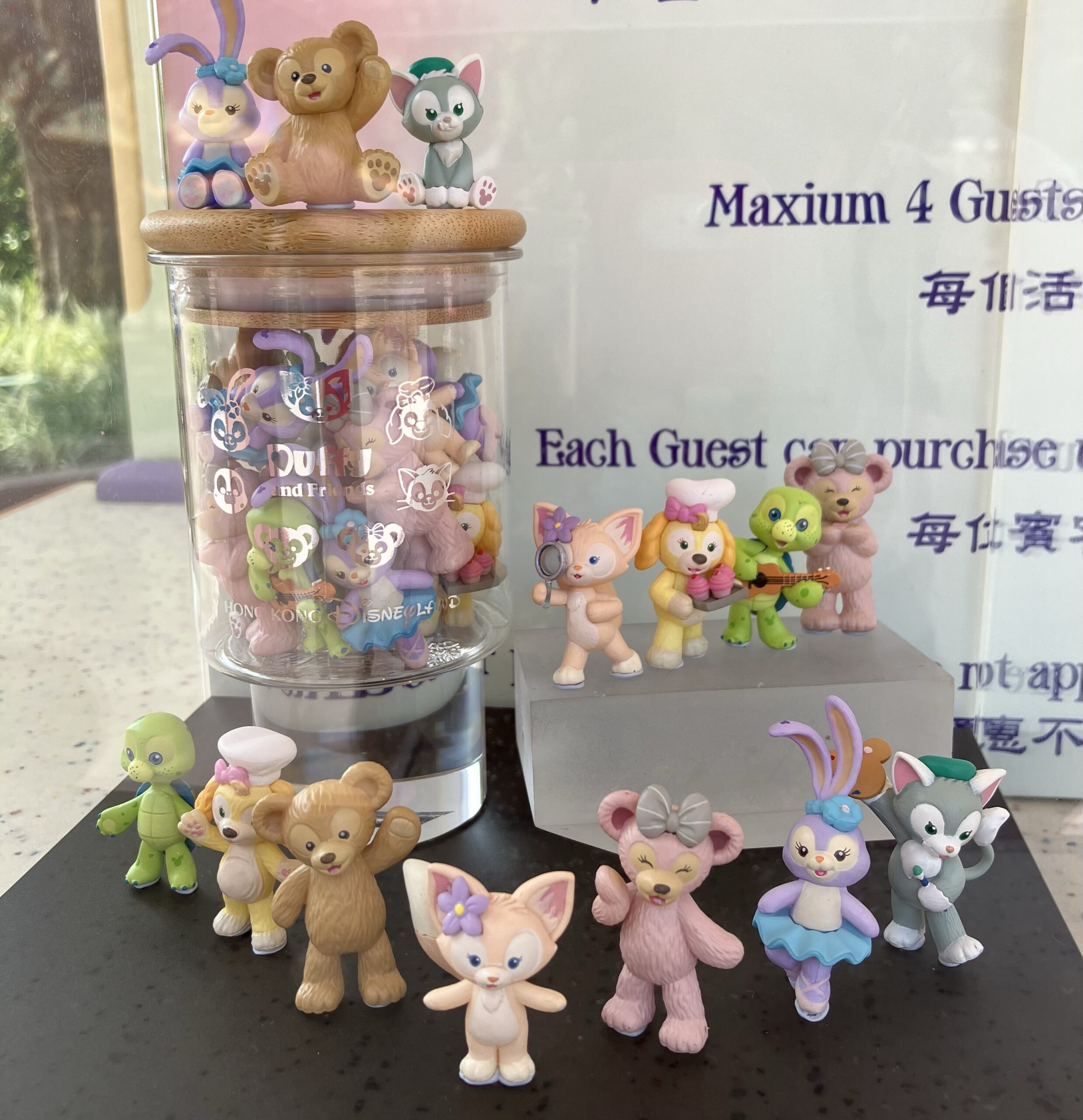 香港ディズニー】ダッフィー&フレンズのつめつめフィギュア！ - 香港