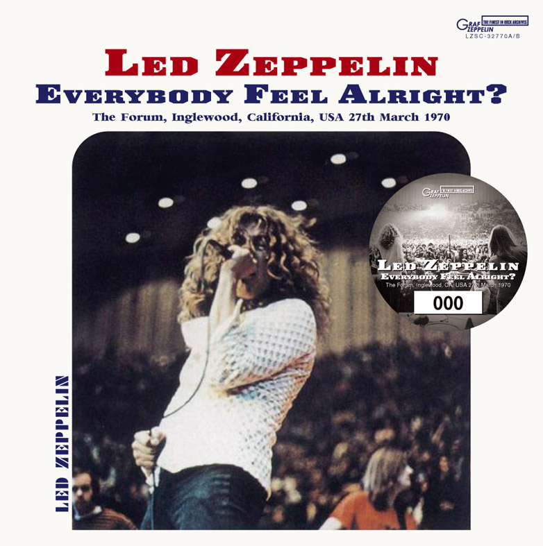 LED ZEPPELIN - EVERYBODY FEEL ALRIGHT? (2CD) - navy-blue