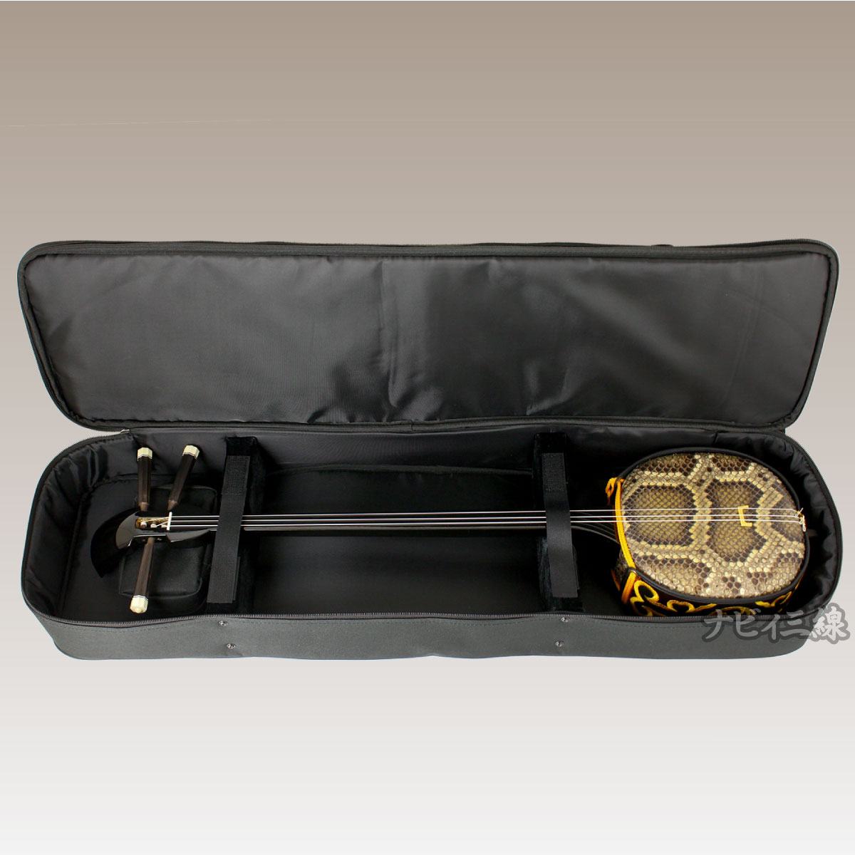 ソフトケース（黒）｜三線の定番ケースです｜三線専門店ナビィ三線