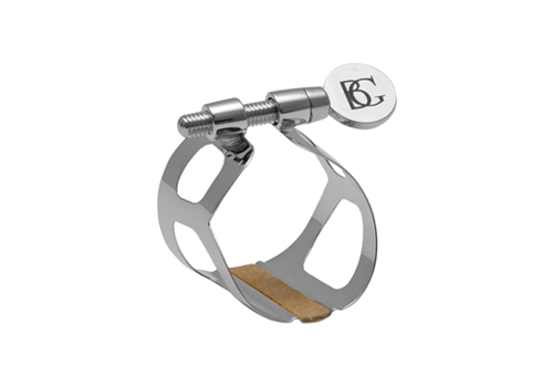 BG バスクラリネットリガチャー＆キャップTradition SP(シルバー) L90