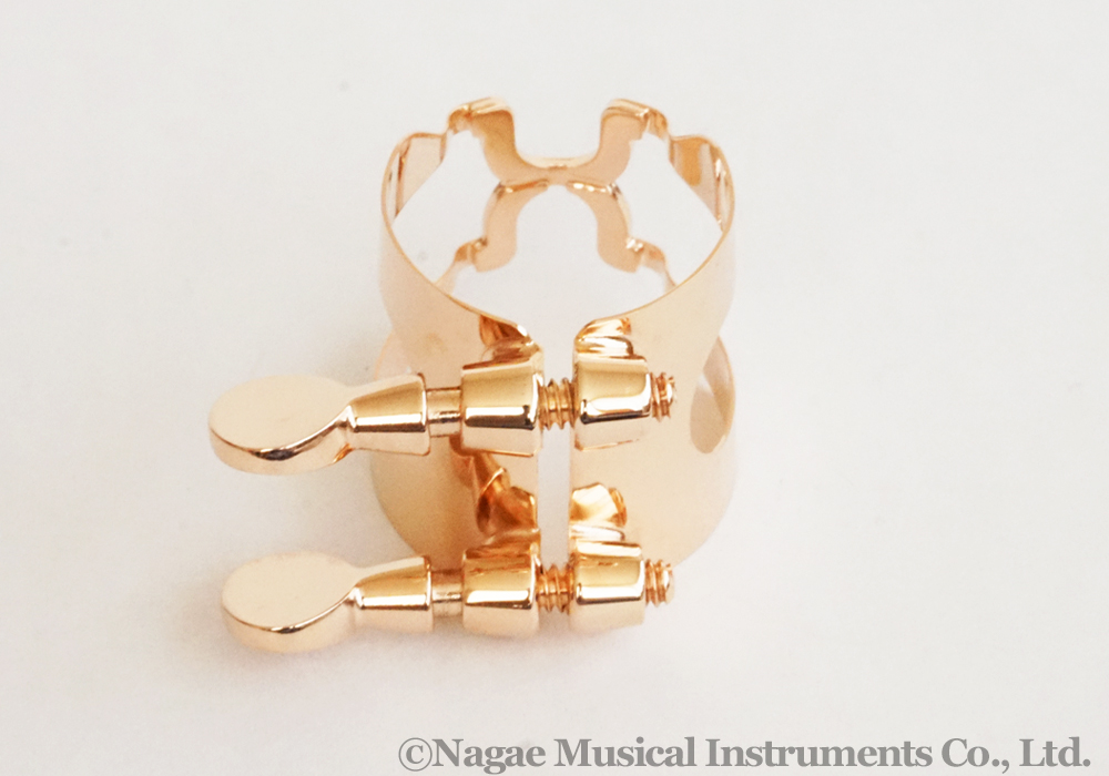 ハリソン B♭クラリネットリガチャーグローバル復刻版 ピンクゴールド
